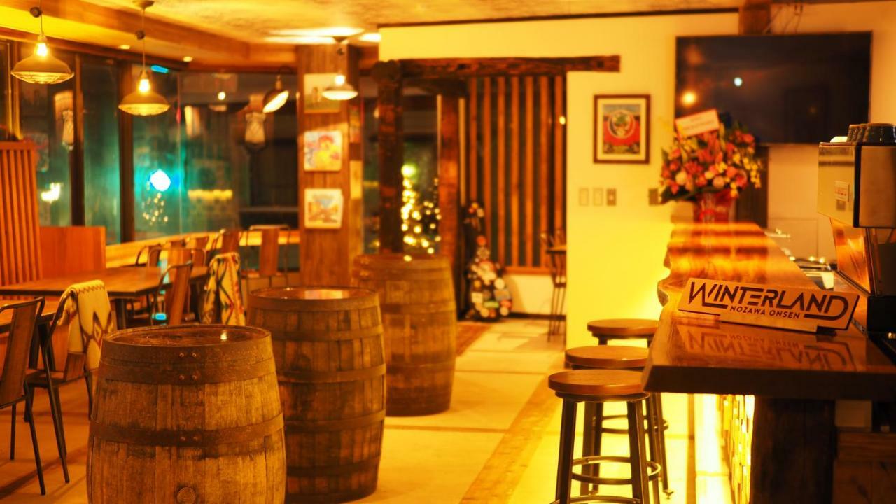 Winterland Lodge & Taproom โนซาวะออนเซ็น ภายนอก รูปภาพ